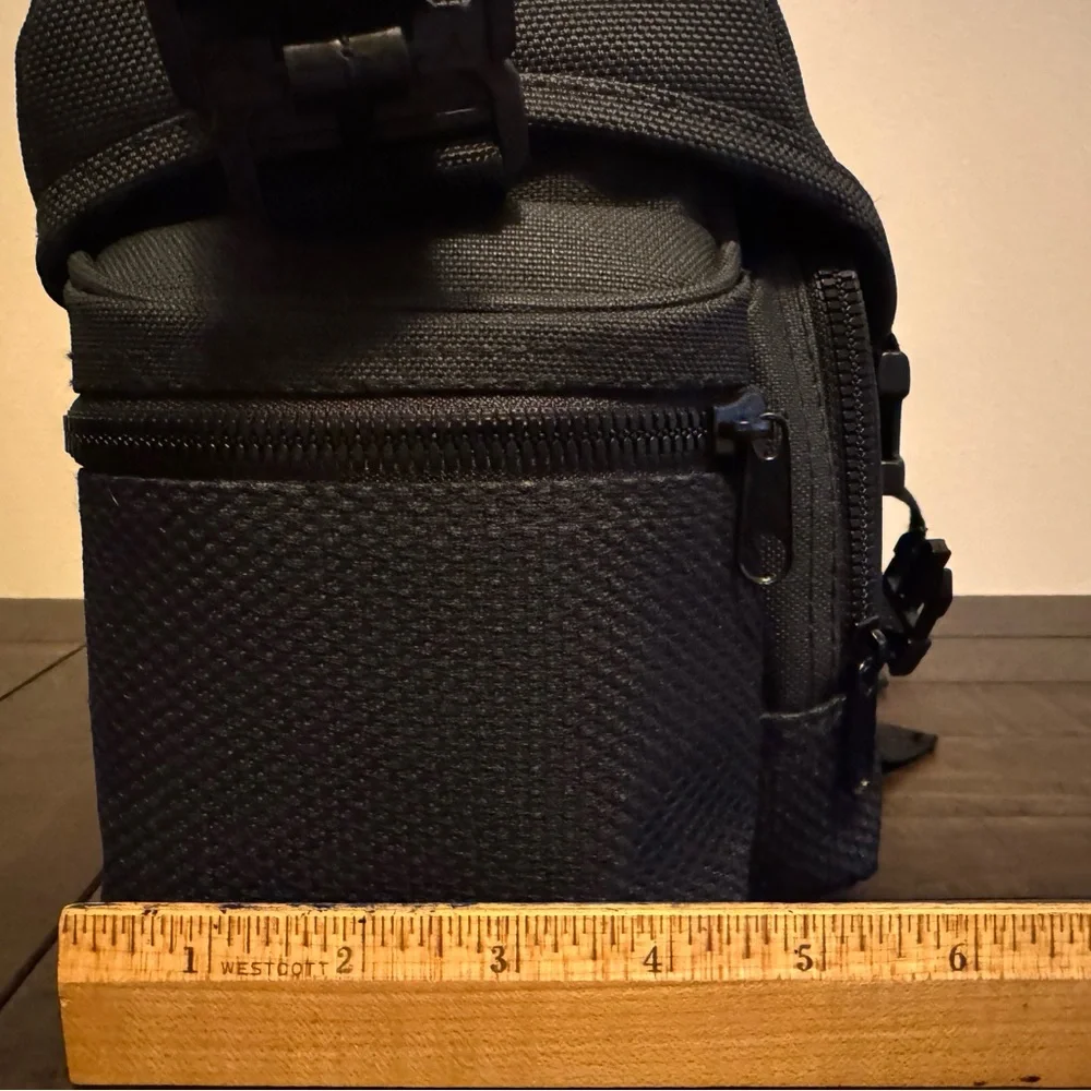 Vintage Ambico Black Padded Bag Camcorder Shoulder Strap